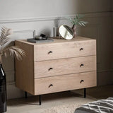 Ghedi Josiah 3 Drawer Chest — SantoLusso®