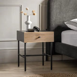 Ghedi Lamir 1 Drawer Bedside — SantoLusso®