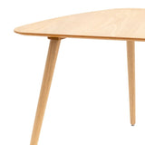 Ghedi Girola Dining Table Small Natural — SantoLusso®