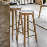 Ghedi Girola Stool Natural — SantoLusso®