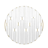 Ghedi Yunella Round Mirror Champagne — SantoLusso®