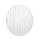 Ghedi Yunella Round Mirror Champagne — SantoLusso®