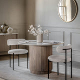 Ghedi Ziam Round Dining Table — SantoLusso®