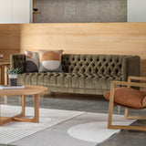 Ghedi Daria Sofa Moss Green — SantoLusso®