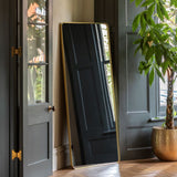 Ghedi Rivagli Leaner Mirror Gold — SantoLusso®