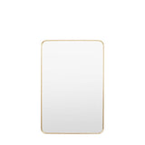 Ghedi Rivagli Rectangle Mirror Gold — SantoLusso®