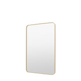 Ghedi Rivagli Rectangle Mirror Gold — SantoLusso®
