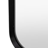 Ghedi Rivagli Rectangle Mirror Black — SantoLusso®