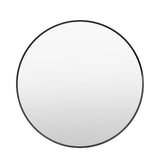 Ghedi Rivagli Large Round Mirror Black — SantoLusso®