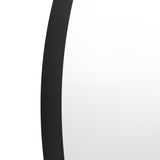 Ghedi Rivagli Large Round Mirror Black — SantoLusso®
