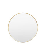 Ghedi Rivagli Round Mirror Gold — SantoLusso®