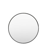Ghedi Rivagli Round Mirror Black — SantoLusso®