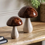 Ghedi Resin Mushroom Set of 2 — SantoLusso®