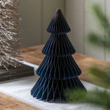 Ghedi Merry Midnight Paper Tree Decor Navy — SantoLusso®