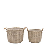 Ghedi Paraiso Round Baskets Set of 2 — SantoLusso®