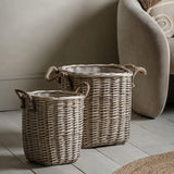 Ghedi Paraiso Square Baskets Set of 2 — SantoLusso®