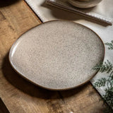 Ghedi Speckle Glaze Dinner Plate Oatmeal 4pk — SantoLusso®