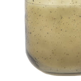 Ghedi Filled Glass Candle Small Green — SantoLusso®