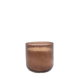 Ghedi Glass Filled Candle Small Brown Pomegranate — SantoLusso®