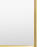 Ghedi Rivagli Overmantle Mirror Gold — SantoLusso®