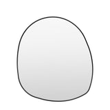 Ghedi Rivagli Pebble Mirror Black Large — SantoLusso®