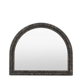 Ghedi Cadressa Arch Overmantle Black Wash — SantoLusso®