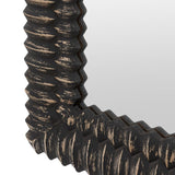 Ghedi Cadressa Arch Overmantle Black Wash — SantoLusso®