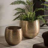 Ghedi Volta Metal Planter 2pk — SantoLusso®