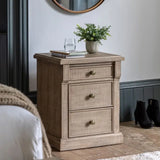 Ghedi Bellassi 3 Drawer Bedside — SantoLusso®