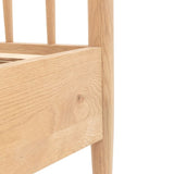 Ghedi Girola Double Spindle Bed Natural — SantoLusso®