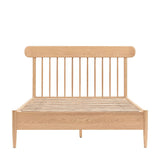 Ghedi Girola King Spindle Bed Natural — SantoLusso®