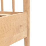 Ghedi Girola King Spindle Bed Natural — SantoLusso®