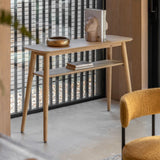 Ghedi Girola Console Table Natural — SantoLusso®