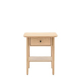 Ghedi Girola 1 Drawer Bedside Natural — SantoLusso®