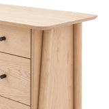 Ghedi Girola 3 Drawer Chest Natural — SantoLusso®