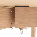 Ghedi Girola Folding Dining Table Natural — SantoLusso®