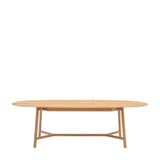 Ghedi Cabrera Extending Dining Table Oak — SantoLusso®