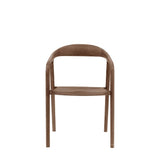 Ghedi Cabrera Dining Chair Walnut 2pk — SantoLusso®