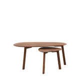 Ghedi Cabrera Coffee Table Nest Walnut — SantoLusso®