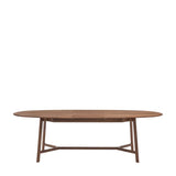 Ghedi Cabrera Extending Dining Table Walnut — SantoLusso®