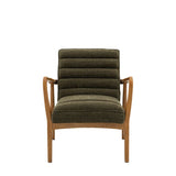 Ghedi Canello Armchair Green Boucle — SantoLusso®