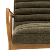 Ghedi Canello 2 Seater Green Boucle — SantoLusso®