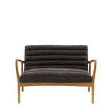 Ghedi Canello 2 Seater Charcoal Boucle — SantoLusso®