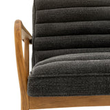 Ghedi Canello 2 Seater Charcoal Boucle — SantoLusso®