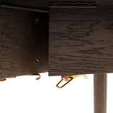 Ghedi Girola Folding Dining Table Smoked — SantoLusso®