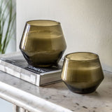 Ghedi Glass Filled Candle Lime Basil and Manderin 2pk — SantoLusso®