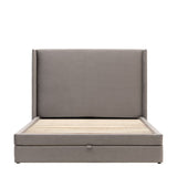 Ghedi Modina Double Bed Taupe — SantoLusso®