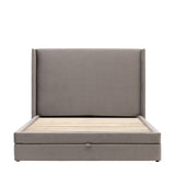 Ghedi Modina King Bed Taupe — SantoLusso®