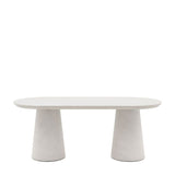 Ghedi Senza Oval Dining Table Linen — SantoLusso®