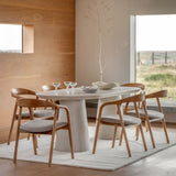 Ghedi Senza Oval Dining Table Linen — SantoLusso®